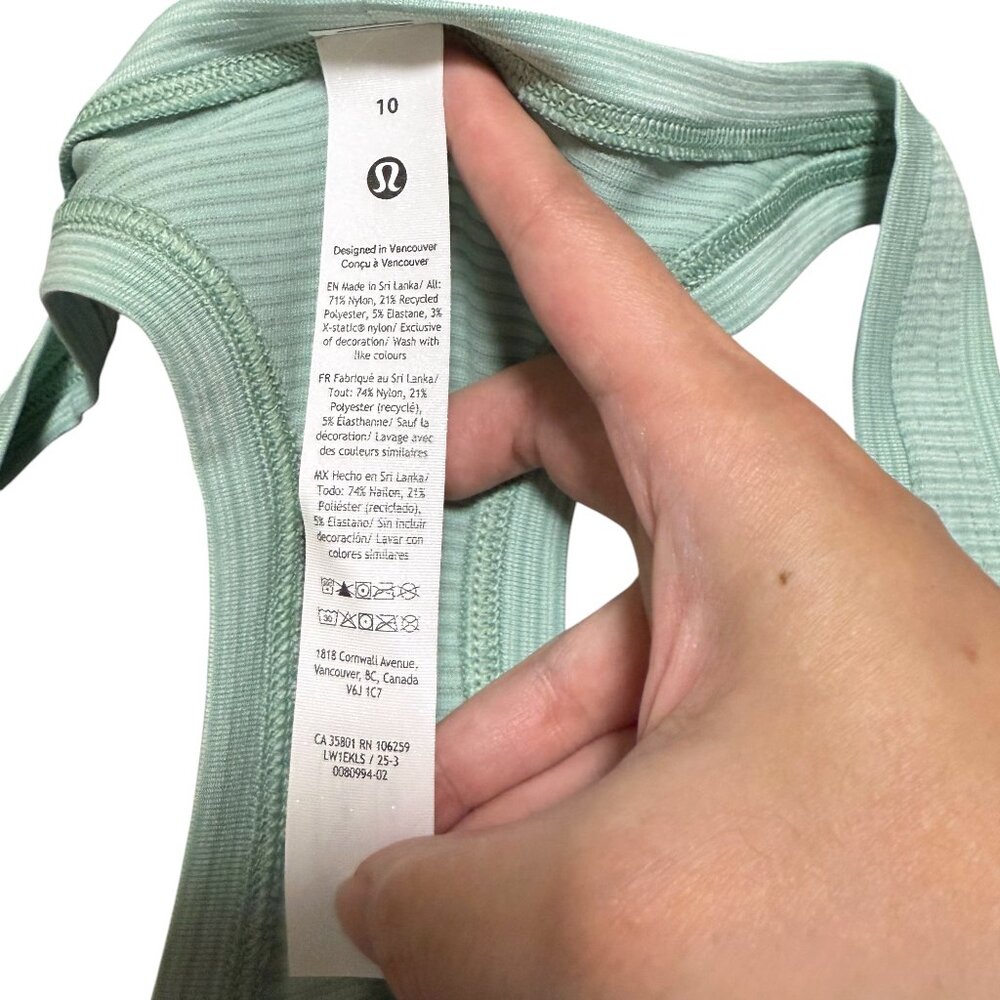 NWT Lululemon Swiftly Tech Racerback Tank Top 2.0 *Waist Length - Picture 5 of 6